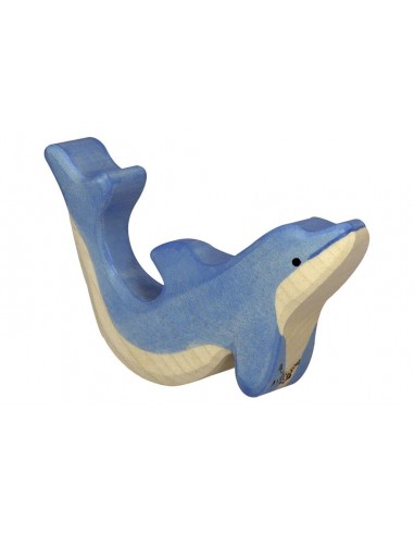 Dauphin petit - animaux de la mer - figurine en...