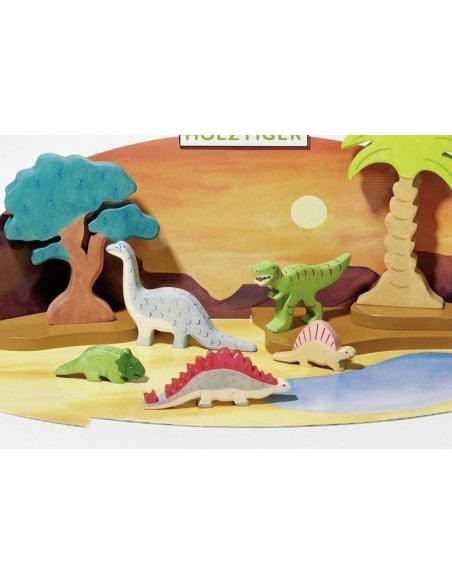 Dimetrodon - dinosaure - figurine en bois HOLZTIGER