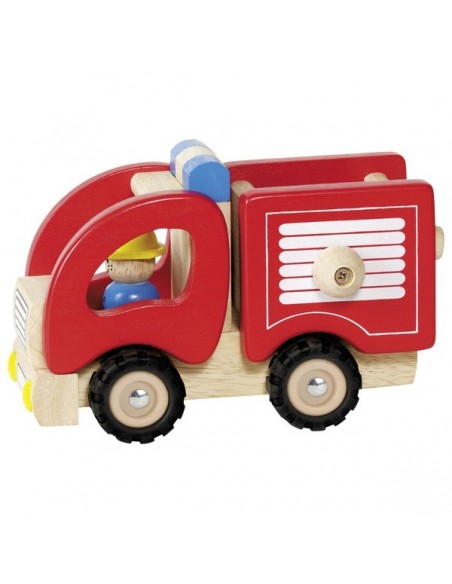 Camion de pompiers en bois - GOKI 2+