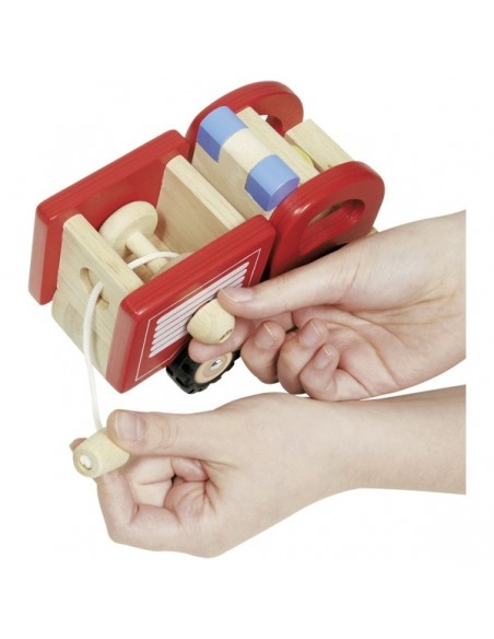 Camion de pompiers en bois - GOKI 2+