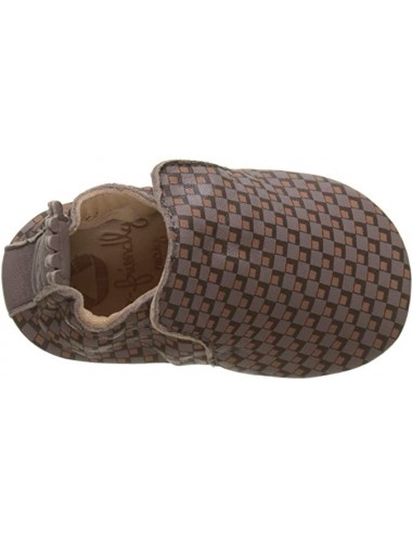 Chaussons cuir Blublu Pixel écorce/cuivre avec...