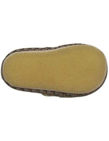 Chaussons cuir Blublu Pixel écorce/cuivre avec...