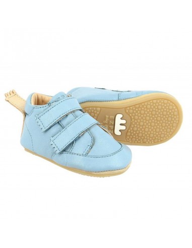 Chaussures pré-marche cuir enfant IZI V azur...