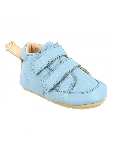 Chaussures pré-marche cuir enfant IZI V azur EZPZ EASY PEASY