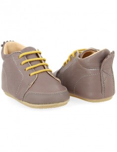 Chaussures pré-marche cuir enfant IGOB écorce EZPZ EASY... 2