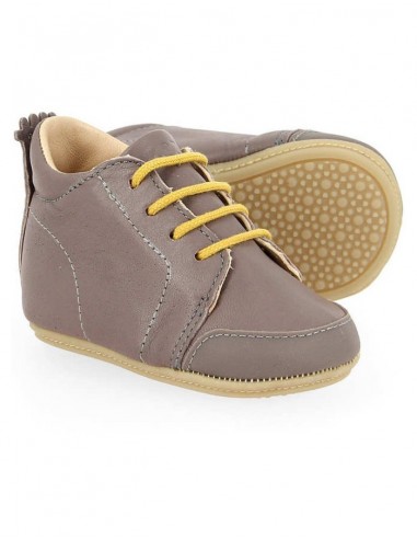 Chaussures pré-marche cuir enfant IGO B écorce...