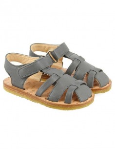 Sandales enfant cuir Dudu brume EZPZ EASY PEASY 2