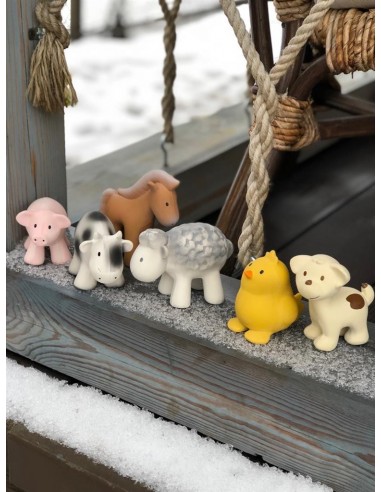 Mon premier animal de la ferme en caoutchouc...