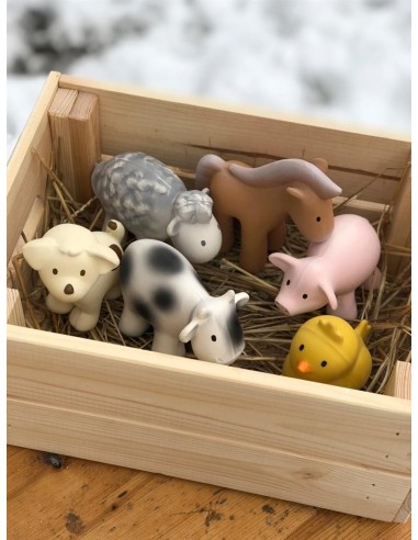 Mon premier animal de la ferme en caoutchouc...