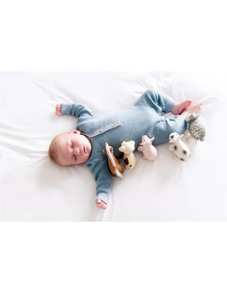 Mon premier animal de la ferme en caoutchouc naturel - TIKIRI 0+