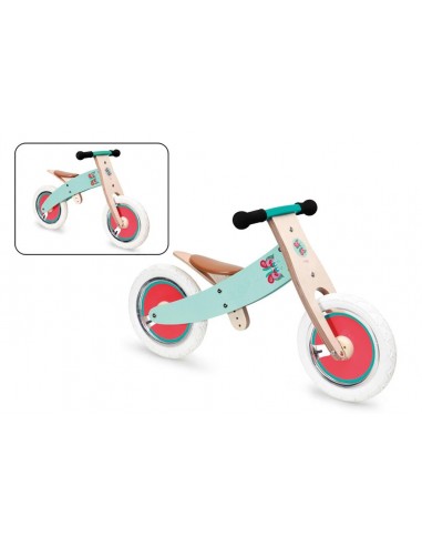 Vélo Draisienne papillon réglable en bois - SCRATCH 2+