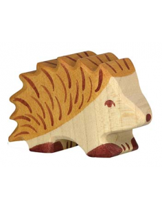 Hérisson - animaux de la forêt - figurine en bois HOLZTIGER