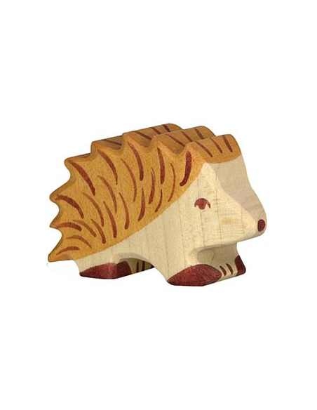 Hérisson - animaux de la forêt - figurine en bois HOLZTIGER