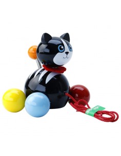 Minou le chat à trainer - VILAC 18M+