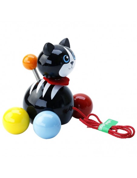 Minou le chat à trainer - VILAC 18M+