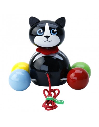 Minou le chat à trainer - VILAC 18M+