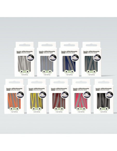 Lacets réfléchissants - RAINETTE