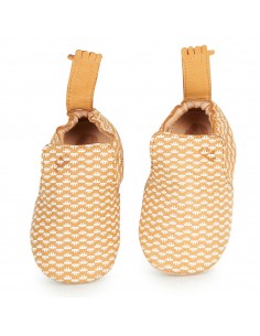 Chaussons cuir Blublu Mono avec semelle antidérapante -... 2