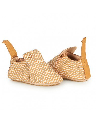 Chaussons cuir Blublu Mono avec semelle...