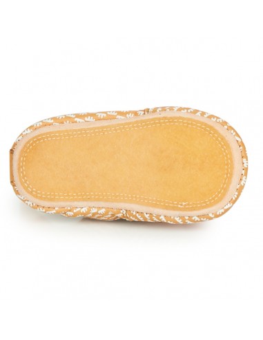 Chaussons cuir Blublu Mono avec semelle...