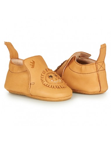 Chaussons cuir Blublu Lion oxi avec semelle...