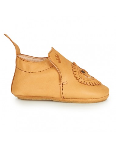 Chaussons cuir Blublu Lion oxi avec semelle...