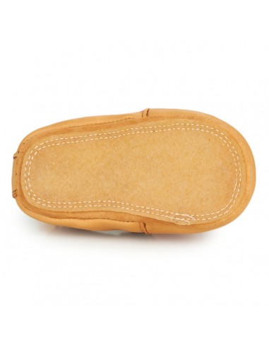 Chaussons cuir Blublu Lion oxi avec semelle...