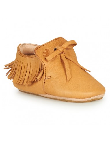 Chaussons cuir bébé enfant Mexiblu oxi avec semelle antidérapante EZPZ EASY PEASY