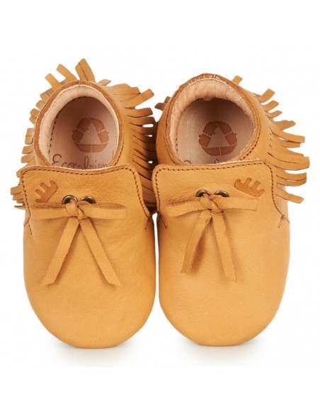 Chaussons cuir Mexiblu oxi avec semelle antidérapante - EASY PEASY