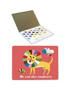 Boite de peinture roi des couleurs" Ingela P.Arrhenius" -...