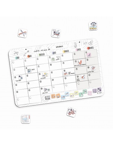 Organisateur familial mensuel - L'ATELIER...