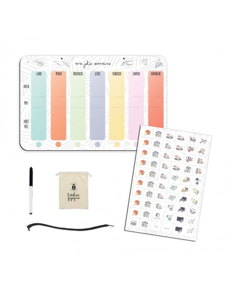 Ma jolie semaine - L'ATELIER GIGOGNE 3+