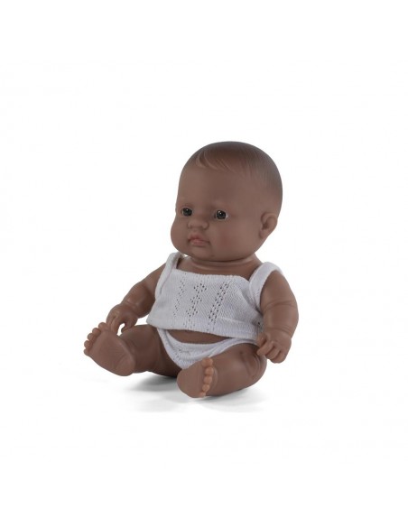 Poupée Bébé sexuée Latino-Americain.e 21cm MINILAND 10M+