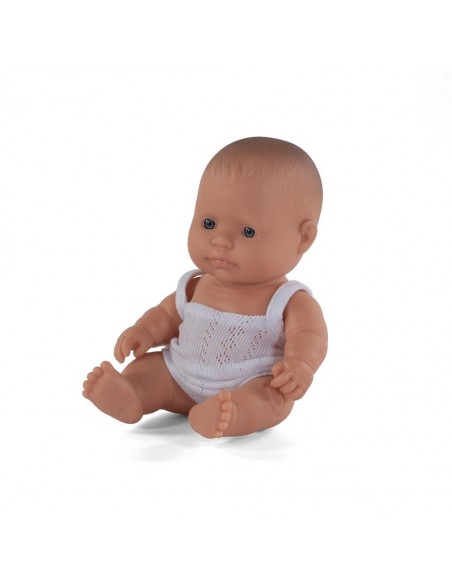 Poupée Bébé sexuée Européen.ne + Habits 21cm - MINILAND 10M+
