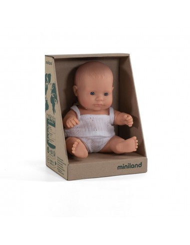 Poupée Bébé sexuée Européen.ne + Habits 21cm -...