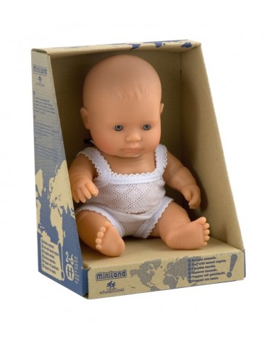 Poupée Bébé sexuée Européen.ne 21cm - MINILAND...