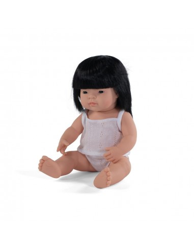 Poupée fille Asiatique 38cm - MINILAND 18M+
