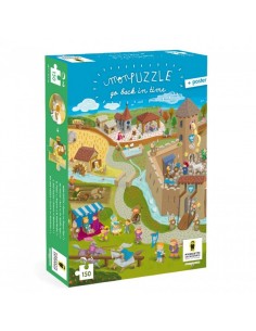 Mon puzzle à remonter le temps Moyen Âge - PIROUETTE...