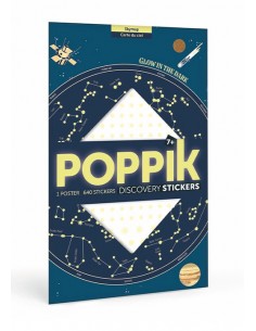 Poster pédagogique + 640 stickers - ÉTOILES...