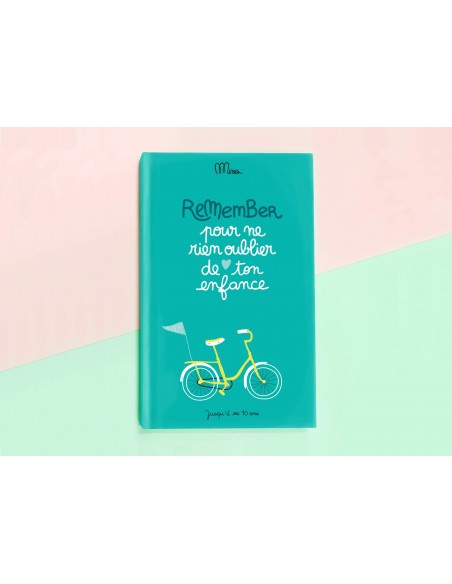 Remember - Pour ne rien oublier de ton enfance - Cahier de souvenirs - MINUS éditions