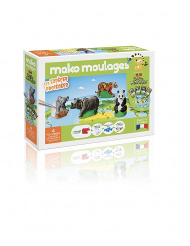 Coffret Espèces protégées - MAKO MOULAGES 5+