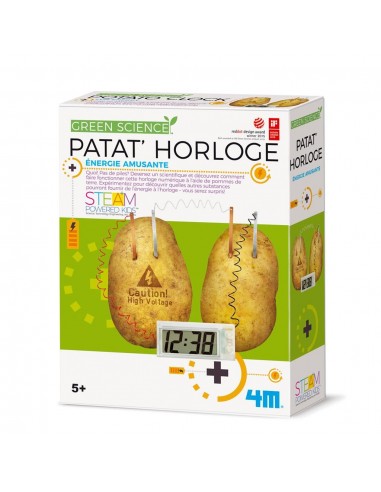 Steam - Green Science - Patat'horloge - 4M 5+