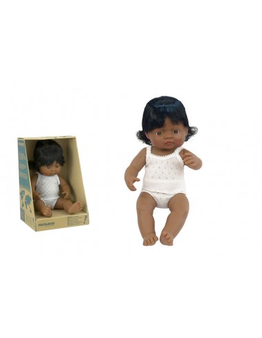 Poupée fille Latino-Américaine 38cm - MINILAND 18M+