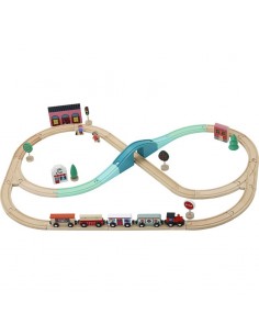 Circuit de train Grand Express Ingela P.Arrhenius - VILAC 3+
