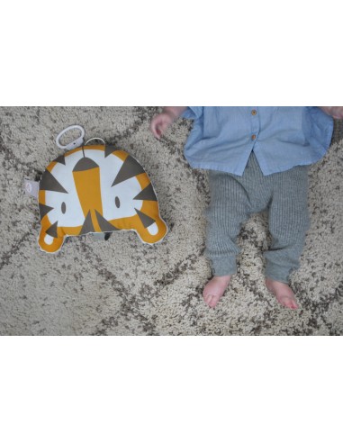 Mini Coussin musical Tigre - CAROTTE & CIE 0+