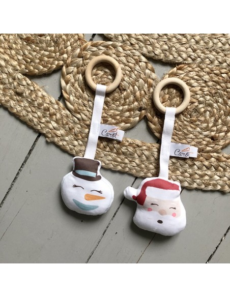 Anneau de dentition Bonhomme de neige - CAROTTE & CIE 0+