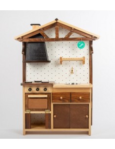 Cuisine en bois rustique - Made in Spain - MORA PLAY 3+