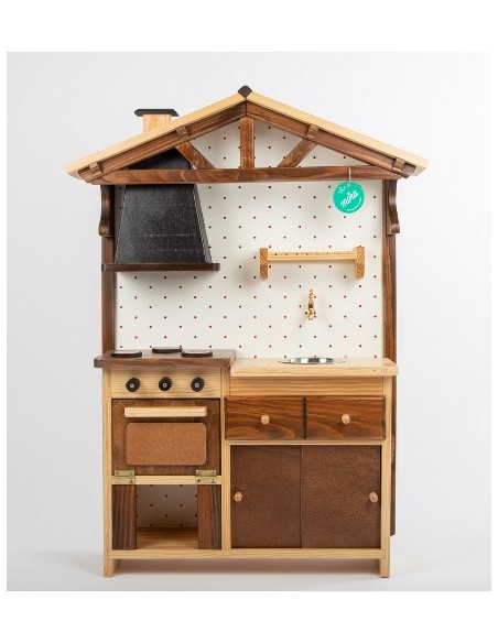 Cuisine en bois rustique - Made in Spain - MORA PLAY 3+