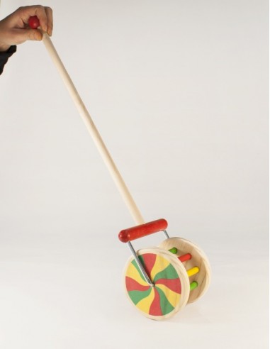 Canne à pousser grande roue - MORA PLAY 1+