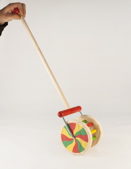 Canne à pousser grande roue - MORA PLAY 1+